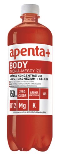 Apenta+ 0,75 L Body Arónia-meggy 