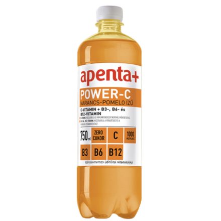 Apenta+ 0,75 L Power-C Narancs-p. 
