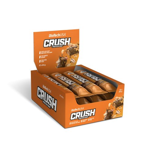 Biotech Crush Protein Bar mogyoróvaj