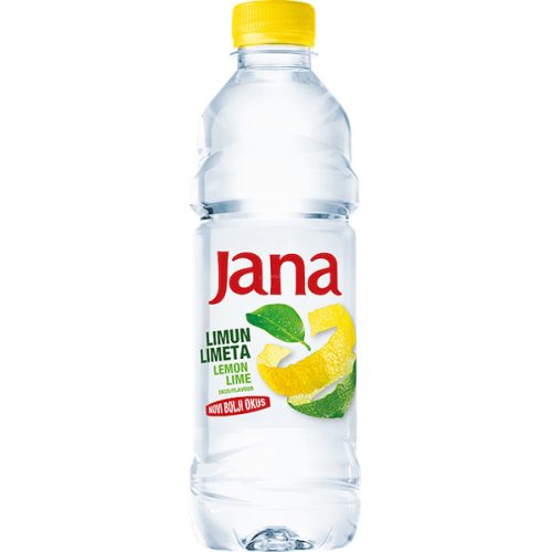 Jana ízesített ásványvíz 0,5 L citrom