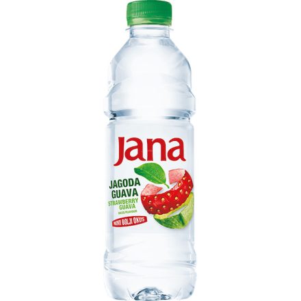 Jana ízesített ásványvíz 0,5 L eper