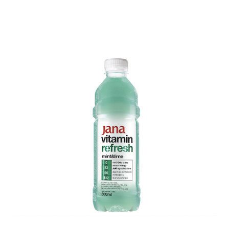 Jana vitamin refresh 0,5 L menta-lime 