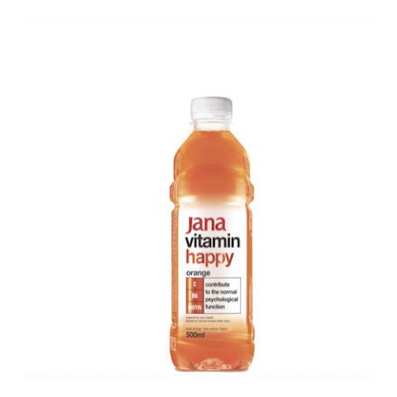 Jana vitamin happy 0,5 L narancs