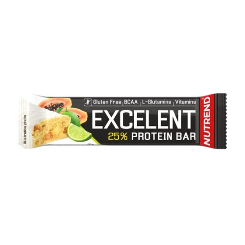 NUTREND Excelent p. bar 85g Lime-Papaya