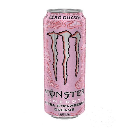 Monster Ultra Strawberry Zero 0,5L