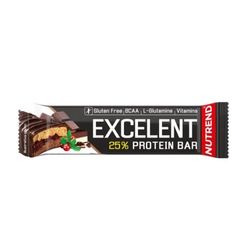 NUTREND Excelent Dubl 85g Chocolate-Nougat-Cranberry