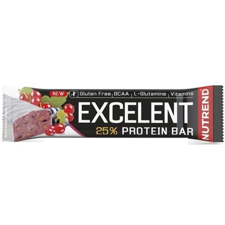 NUTREND Excelent p. bar 85g Blackcurrant-Cranberry