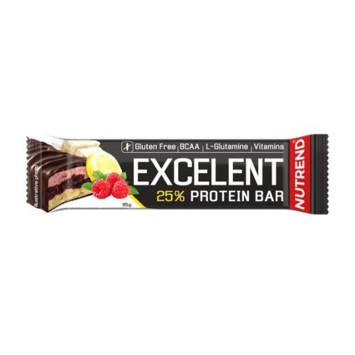 NUTREND Excelent Dubl 85g Lemon-Curd-Raspberry