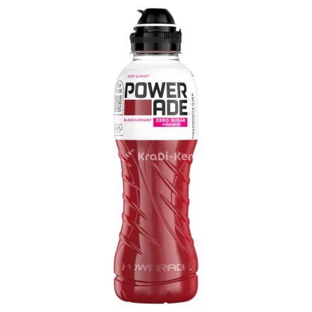 Powerade Zero feketeribizli 0,5 L