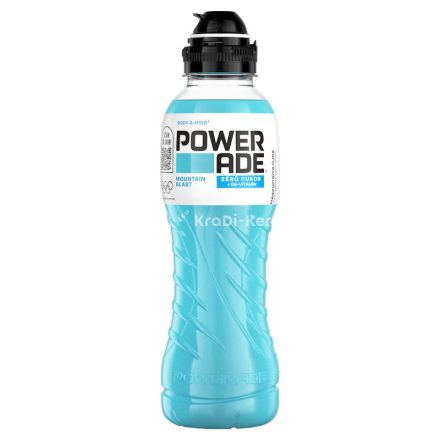 Powerade Zero kék 0,5 L