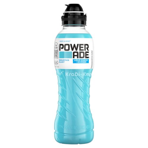 Powerade Zero kék 0,5 L