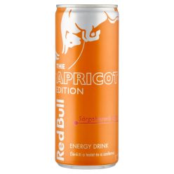 Red Bull ital 250 ml sárgabarack-eper