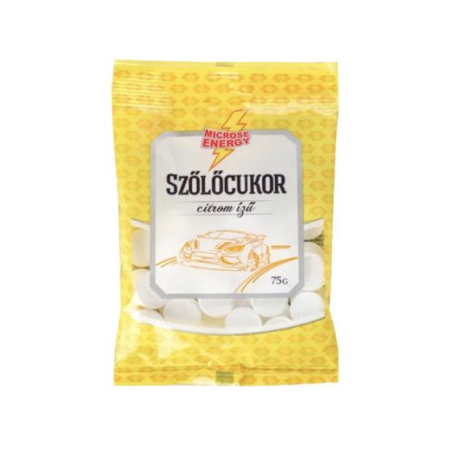 Szőlőcukor tabletta 75 g citrom (25 db/doboz)