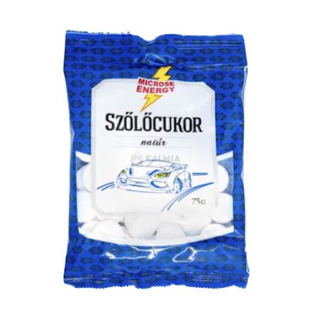 Szőlőcukor tabletta 75 g natúr (25 db/doboz)